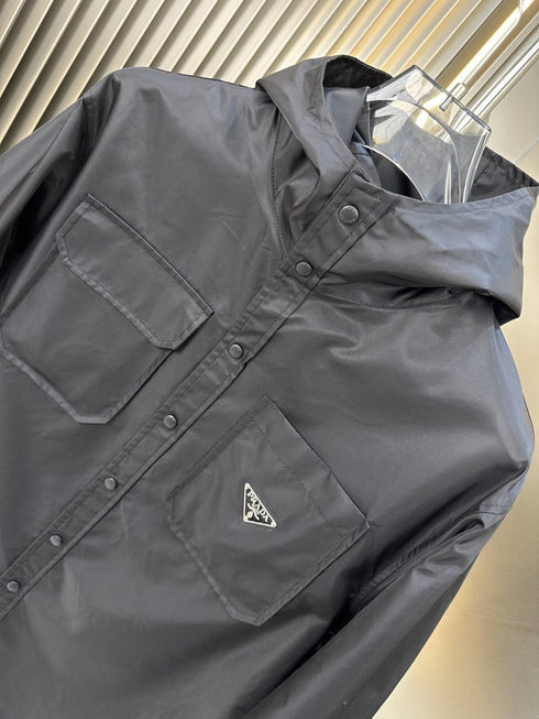 Prada Hooded Utility Jacket