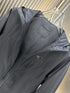 Prada Black Hooded Zip-Front Jacket