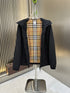 Burberry Hooded Check-Lined Zip Jacket