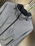 Moncler Grey Micro-Pattern Hooded Jacket