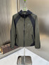 Valentino Color-Block Hooded Windbreaker