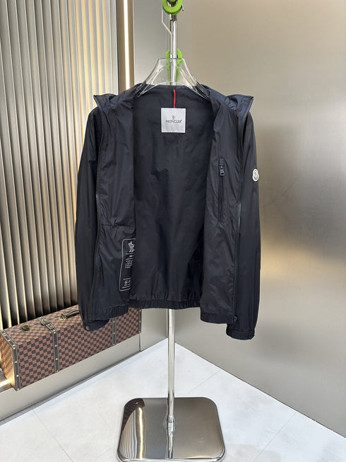 Moncler Stand-Collar Full-Zip Jacket