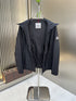 Moncler Hooded Zip-Front Jacket