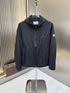 Moncler Hooded Zip-Front Jacket
