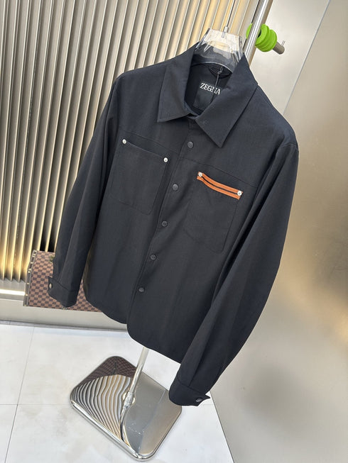 Prada Snap-Front Pocket Jacket