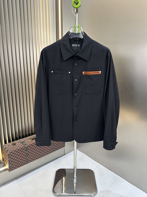 Prada Snap-Front Pocket Jacket