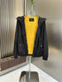 Fendi Tonal Geometric Hooded Full-Zip Jacket