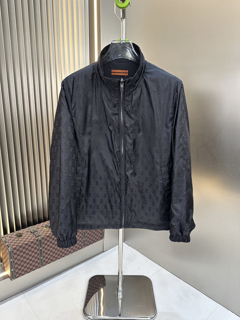Zegna Reversible Hooded Zip Jacket