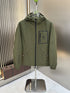 Moncler Hooded Zip-Front Jacket