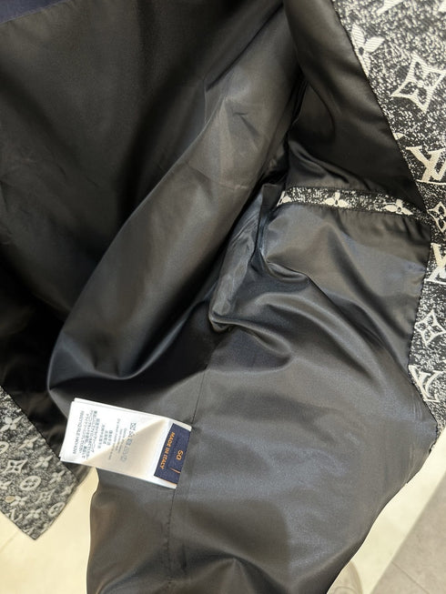 LV All-Over Monogram Button-Front Jacket