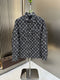 LV All-Over Monogram Button-Front Jacket