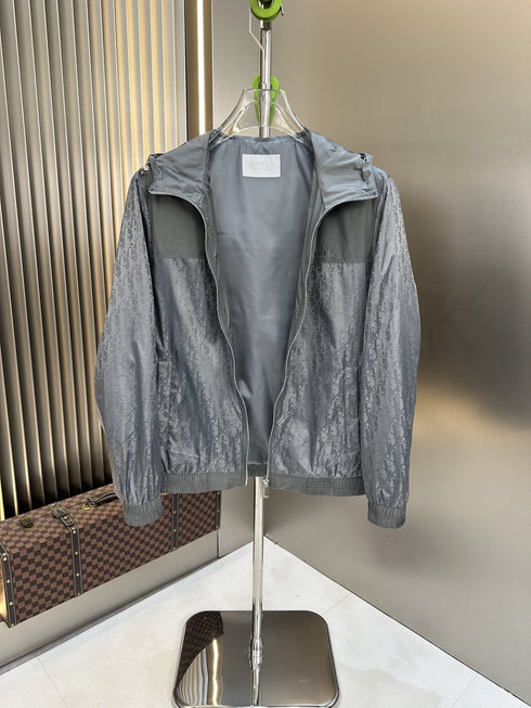 Dior Hooded Two-Tone Windbreaker