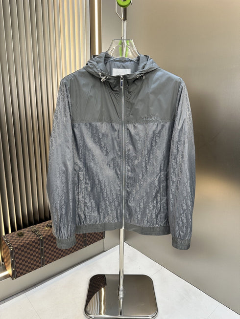 Dior Hooded Two-Tone Windbreaker