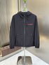 Prada Hooded Zip-Front Jacket