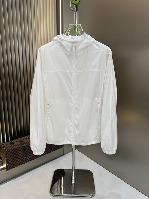 Burberry Hooded Full-Zip Jacket