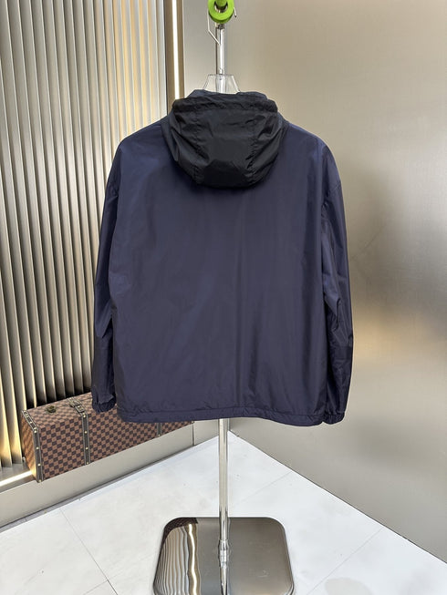 Prada Hooded Zip Jacket