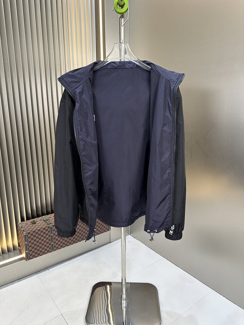 Prada Hooded Zip Jacket