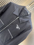 Prada Zip-Front Collared Jacket