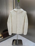 Moncler Hooded Tonal-Panel Zip Jacket