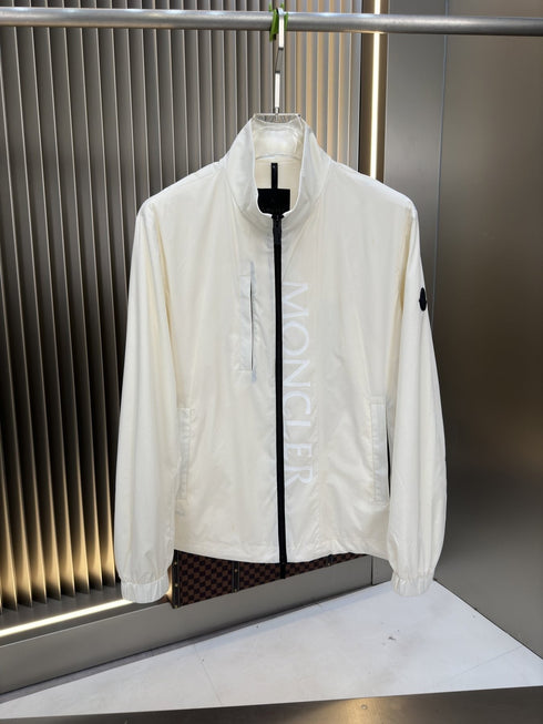 Moncler Stand Collar Full-Zip Jacket