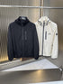 Moncler Hooded Zip Jacket with Chest Pocket