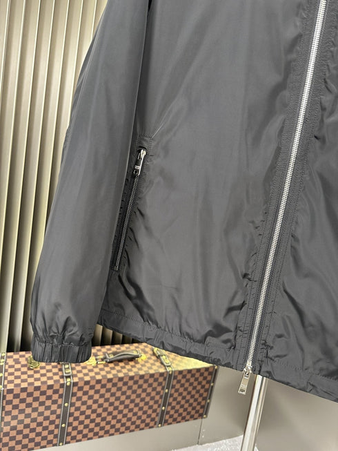 Prada Hooded Zip Jacket
