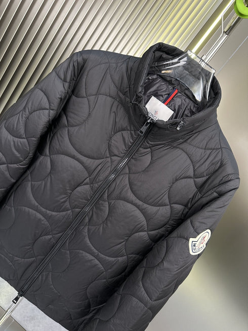 Moncler Black Quilted Puffer Coat