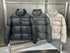 Prada Hooded Puffer Jacket with Red Chest Trim