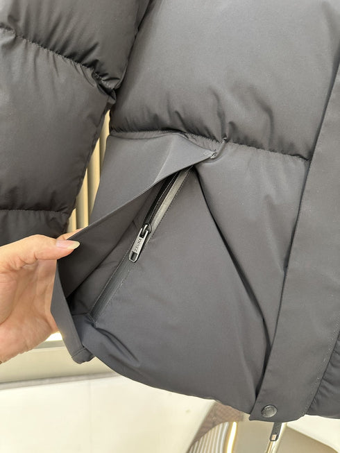 Zegna Hooded Quilted Puffer Coat