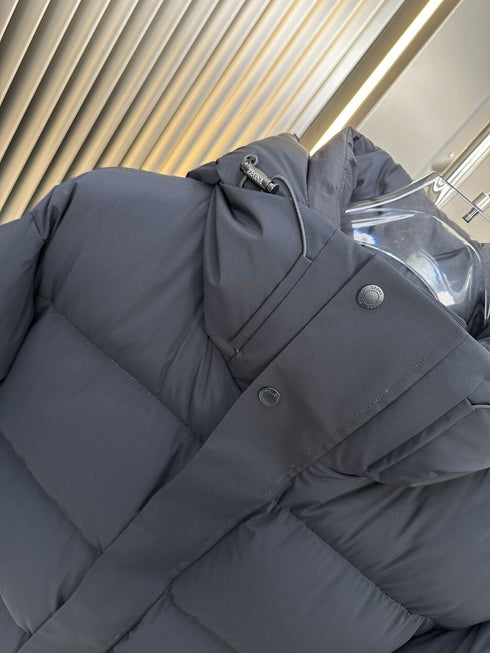 Zegna Hooded Quilted Puffer Coat