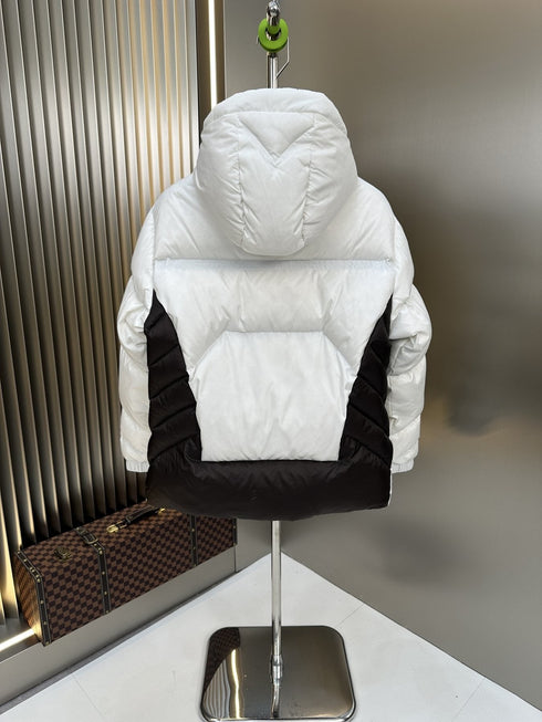 Moncler Hooded Quilted Puffer Coat