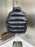 Moncler Black Glossy Quilted Puffer Coat