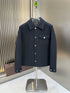 Burberry Reversible Navy Quilted Overshirt