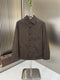 Fendi Geometric Pattern Shirt Jacket