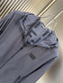 Fendi Micro-Pattern Hooded Zip Jacket