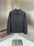 Prada Button-Front Flap-Pocket Jacket