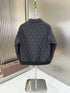 Burberry Diamond-Quilted Check-Lined Jacket