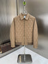 Burberry Diamond-Quilted Check-Lined Jacket