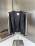 Moncler Contrast Sleeve Stripe Hooded Jacket