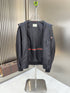 Gucci Tonal Monogram Zip-Front Bomber Jacket