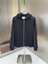 Gucci Hooded Contrast-Piping Jacket