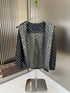 LV Allover Pattern Hooded Jacket