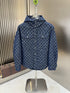 LV Allover Pattern Hooded Jacket