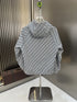 Dior Grey Monogram Hooded Zip Jacket