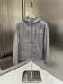 LV Hooded Patterned Panel Jacket