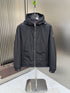 Moncler Hooded Zip-Front Jacket
