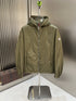Moncler Hooded Zip-Front Jacket