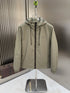 Zegna Hooded Asymmetric-Zip Jacket