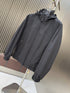 Burberry Hooded Checked-Lining Zip Jacket