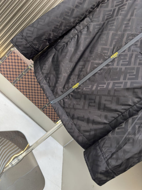 Fendi Monogram Hooded Jacket